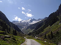 toller Blick zum Gletscher