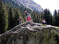 Berghütte Silberleiten in Österreich, Wanderung beim Alpengasthof Finkau, wandern zur Trisslalm 12